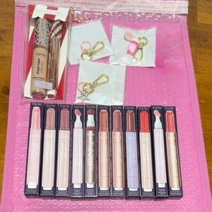 (12) Tarte Maracuja lip balms & Shape Tape in 22N & 3 charms 💄💋🍒🧁